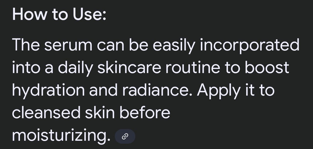 b*pure Glow Up Revitalizing Serum Korean Skin Care