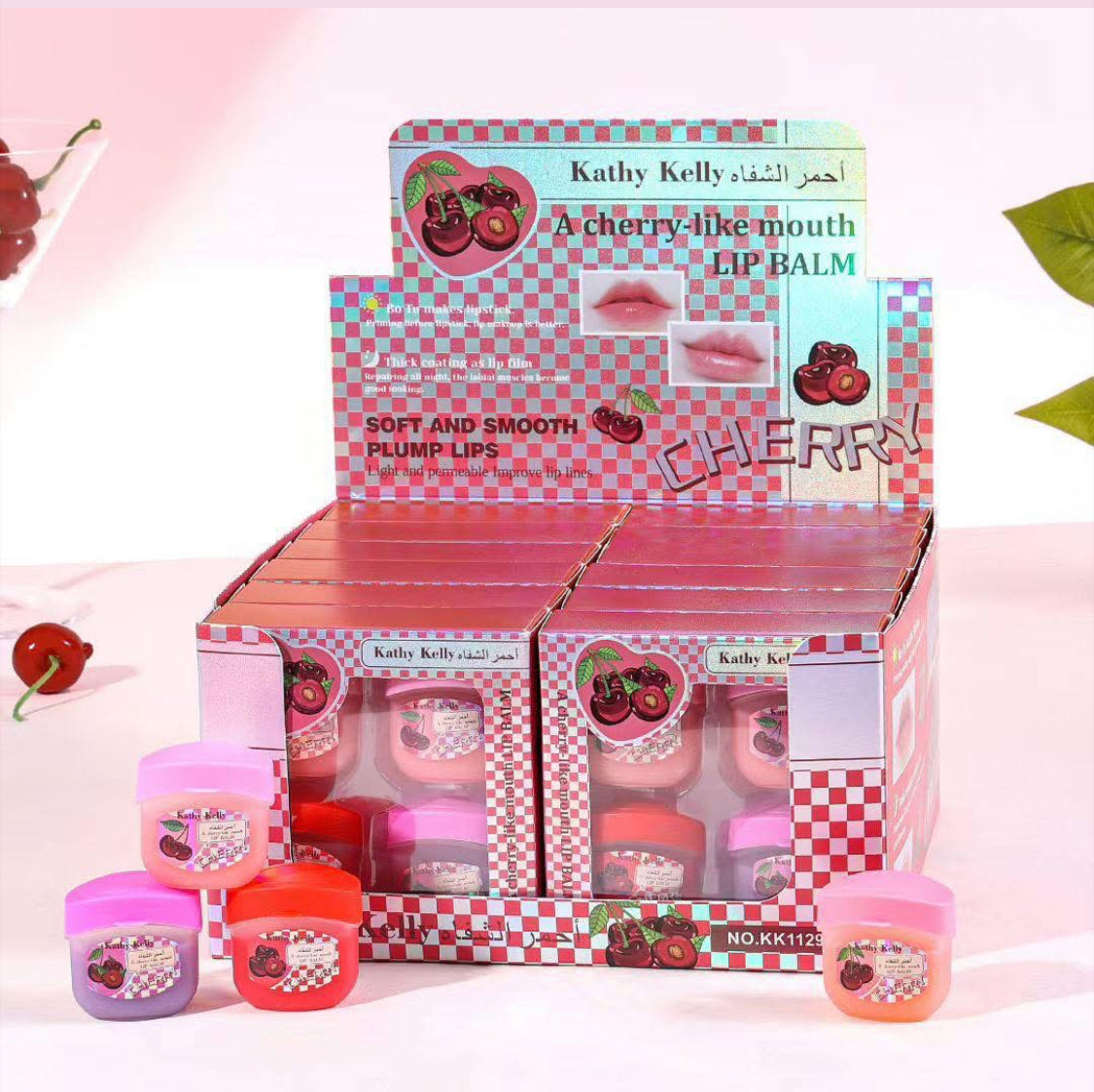 Kathy Kelly chery-like lip balm