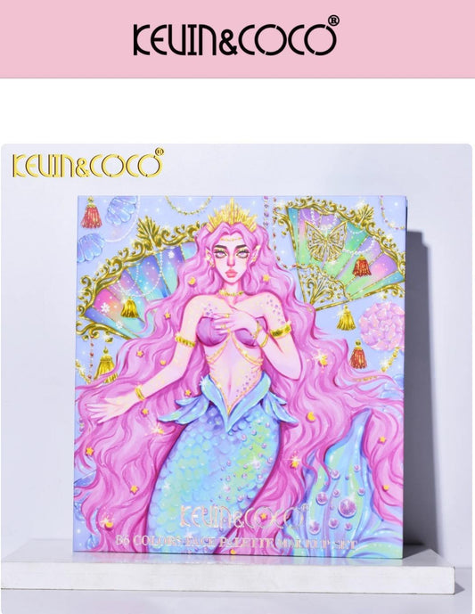 Kevin & Coco 86 Color face palette makeup set