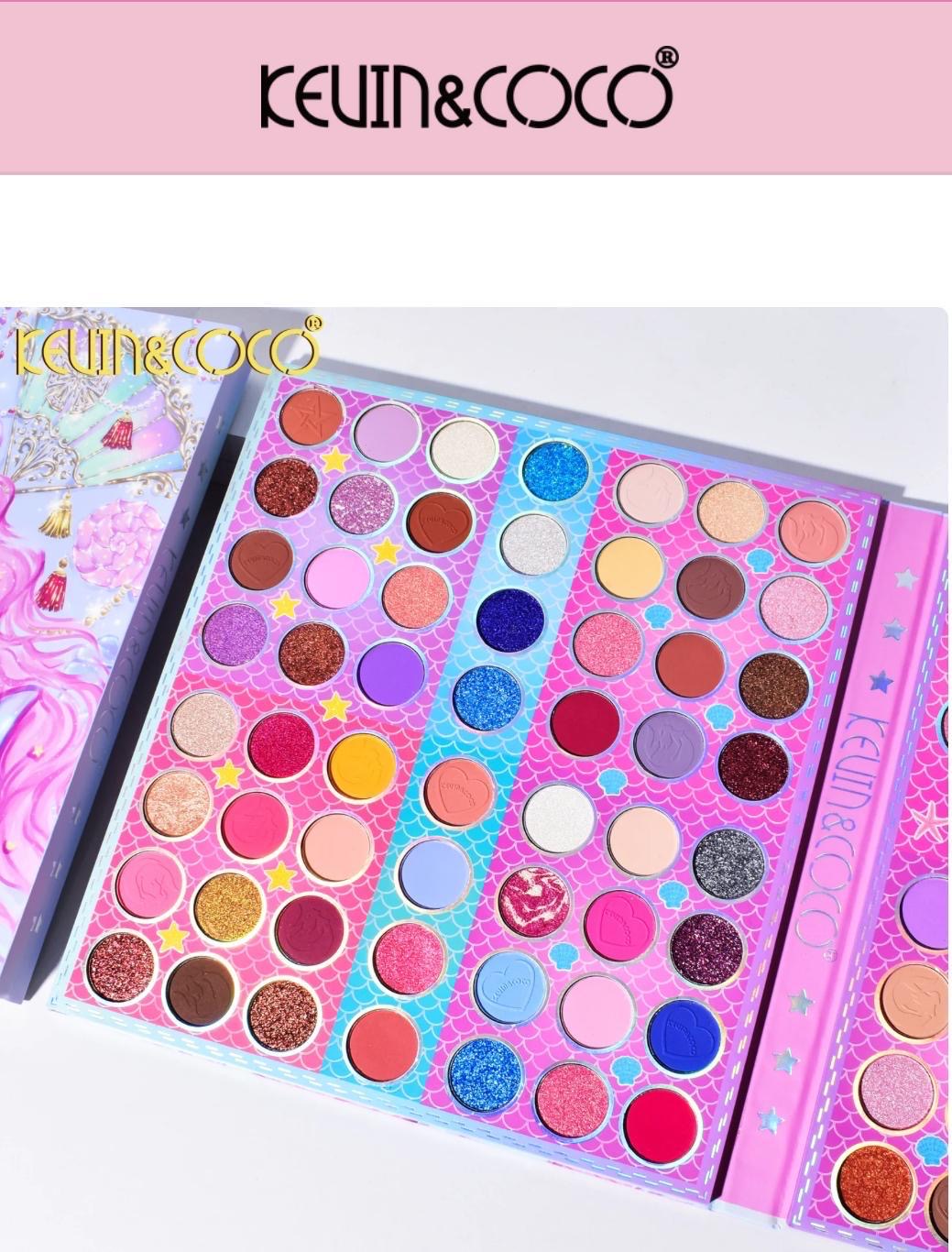 Kevin & Coco 86 Color face palette makeup set