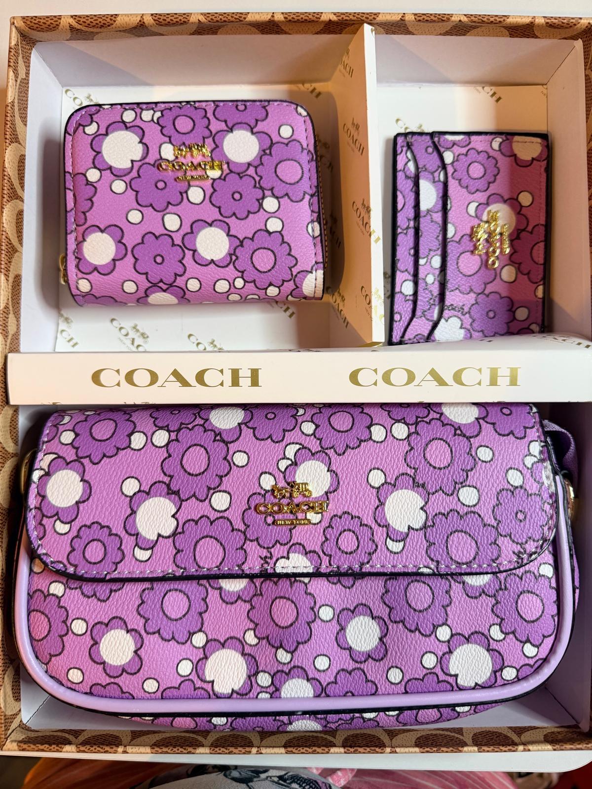 Coach handbag 3pc