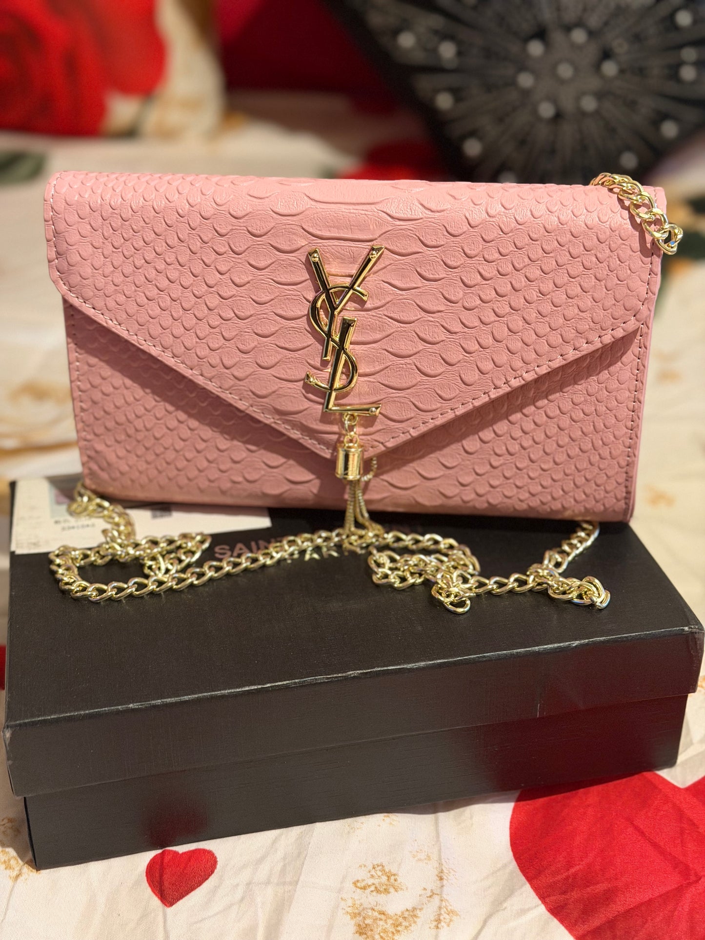 YSL CHAIN STRAP HANDBAG