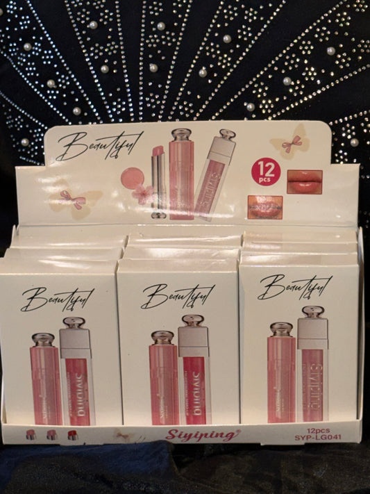 Beautiful Lip Balm & Lip Gloss (Box of 9)
