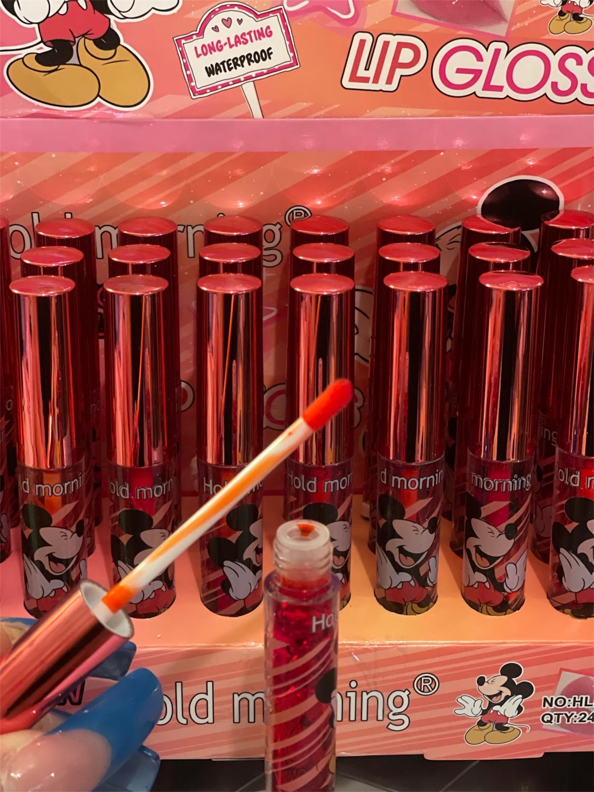 HOLD MORNING MICKEY MOUSE LIP 👄 GLOSS!