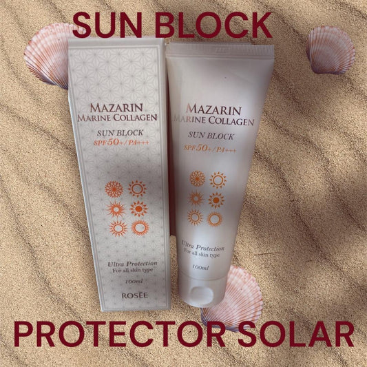 Mazarin Marine Collagen Sun Block SPF50+/PA+++
