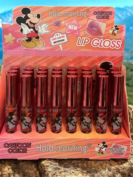 HOLD MORNING MICKEY MOUSE LIP 👄 GLOSS!