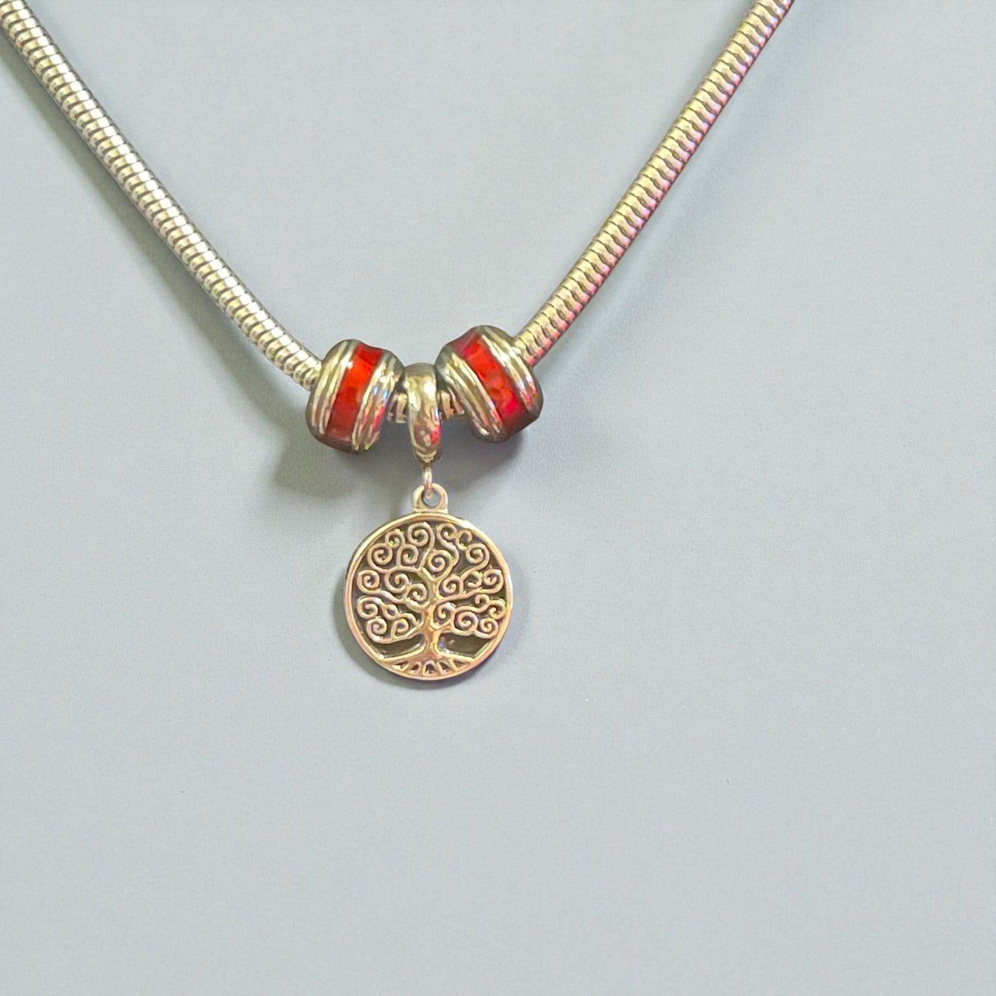 Chain with tree pendant