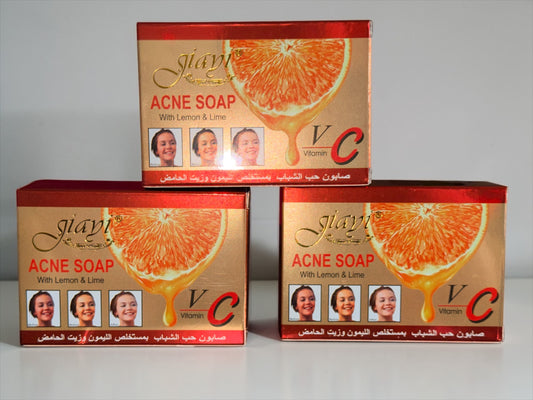 Vitamin C Acne soap with lemon & lime