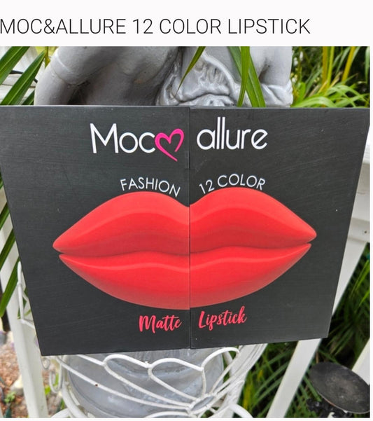 Moc❤️allure 12Pc Color Matte Lipstick 💄