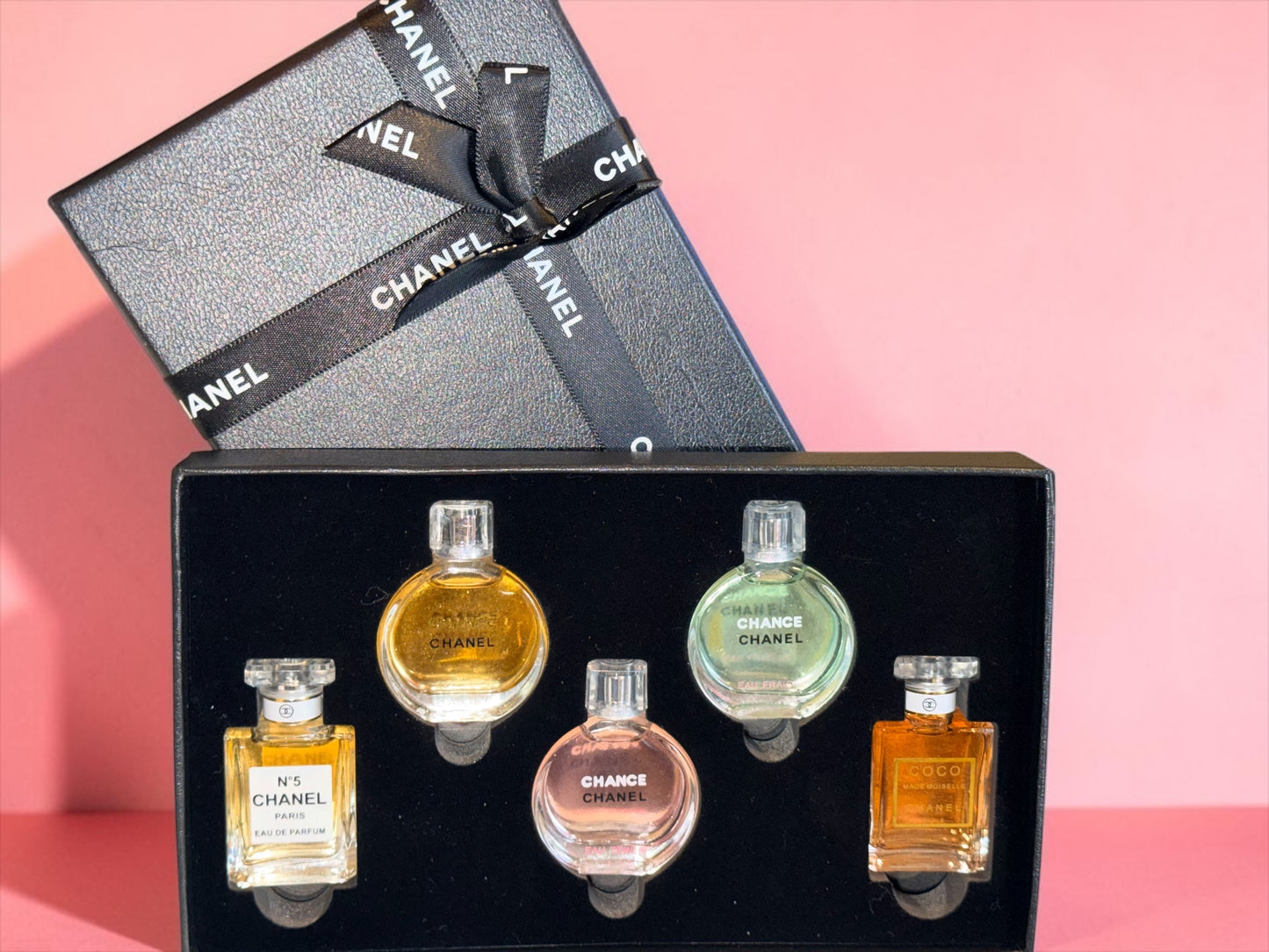 Mini Chanel perfumes 5pc