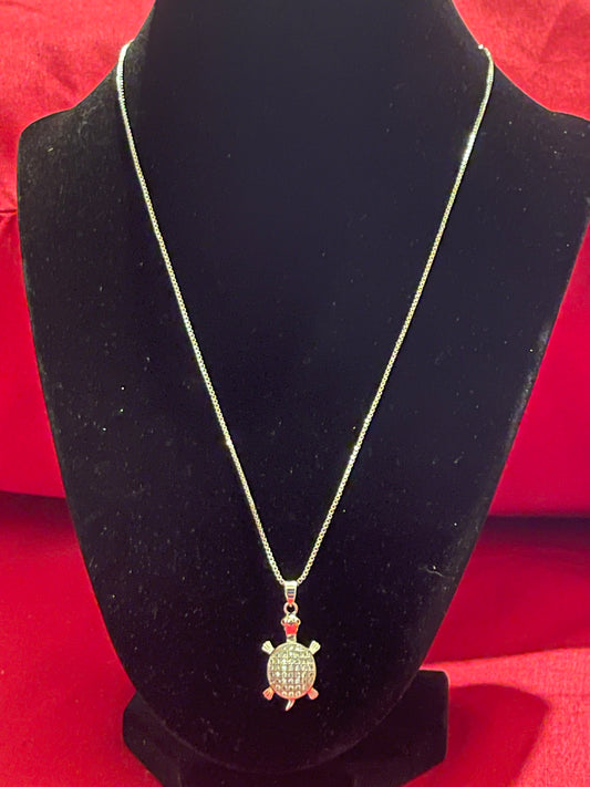 Turtle pendant chain