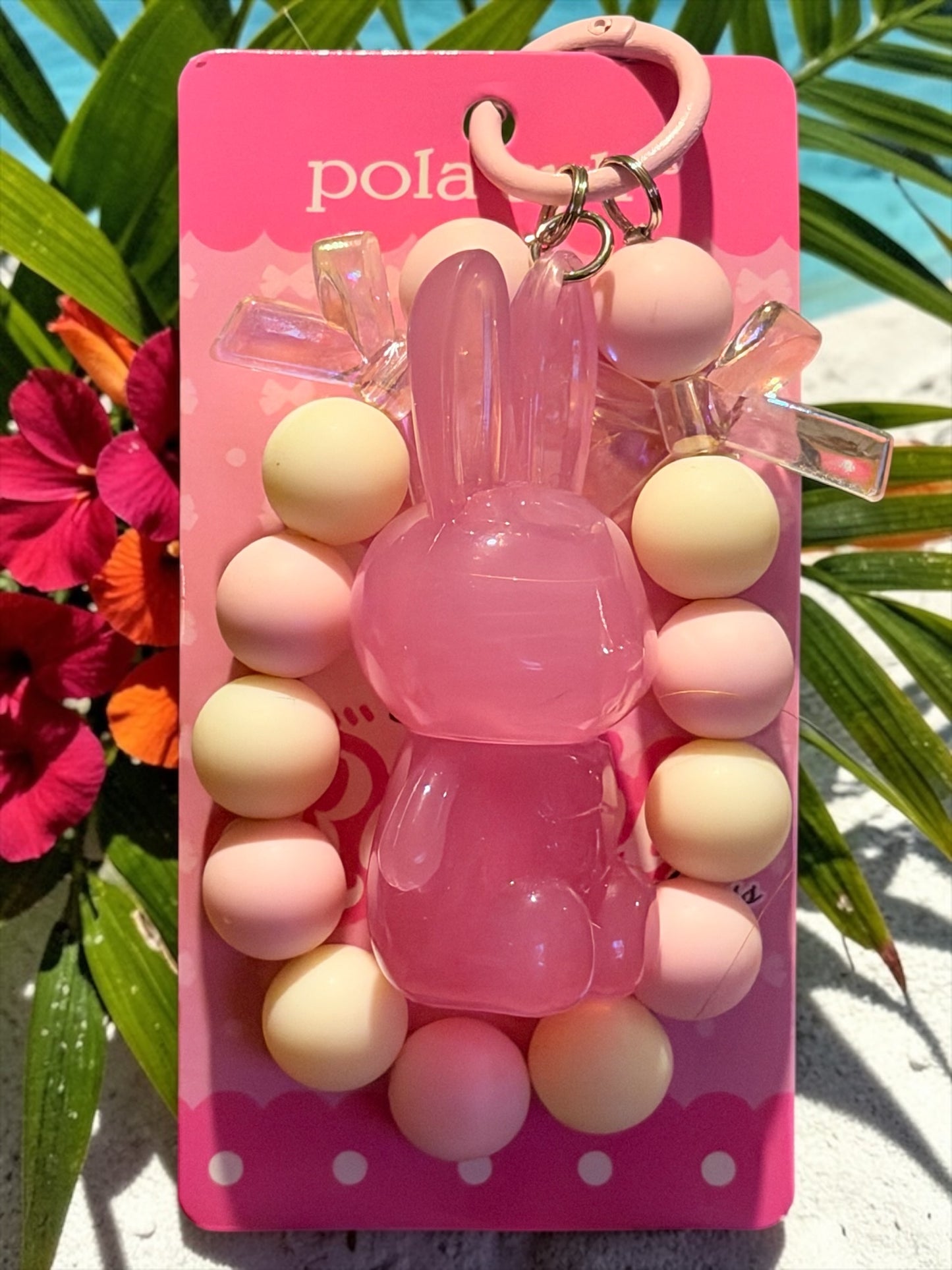 Bear key chain lip gloss