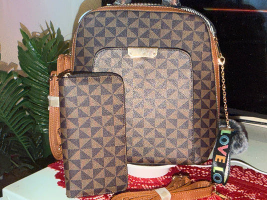 Backpack with wallet