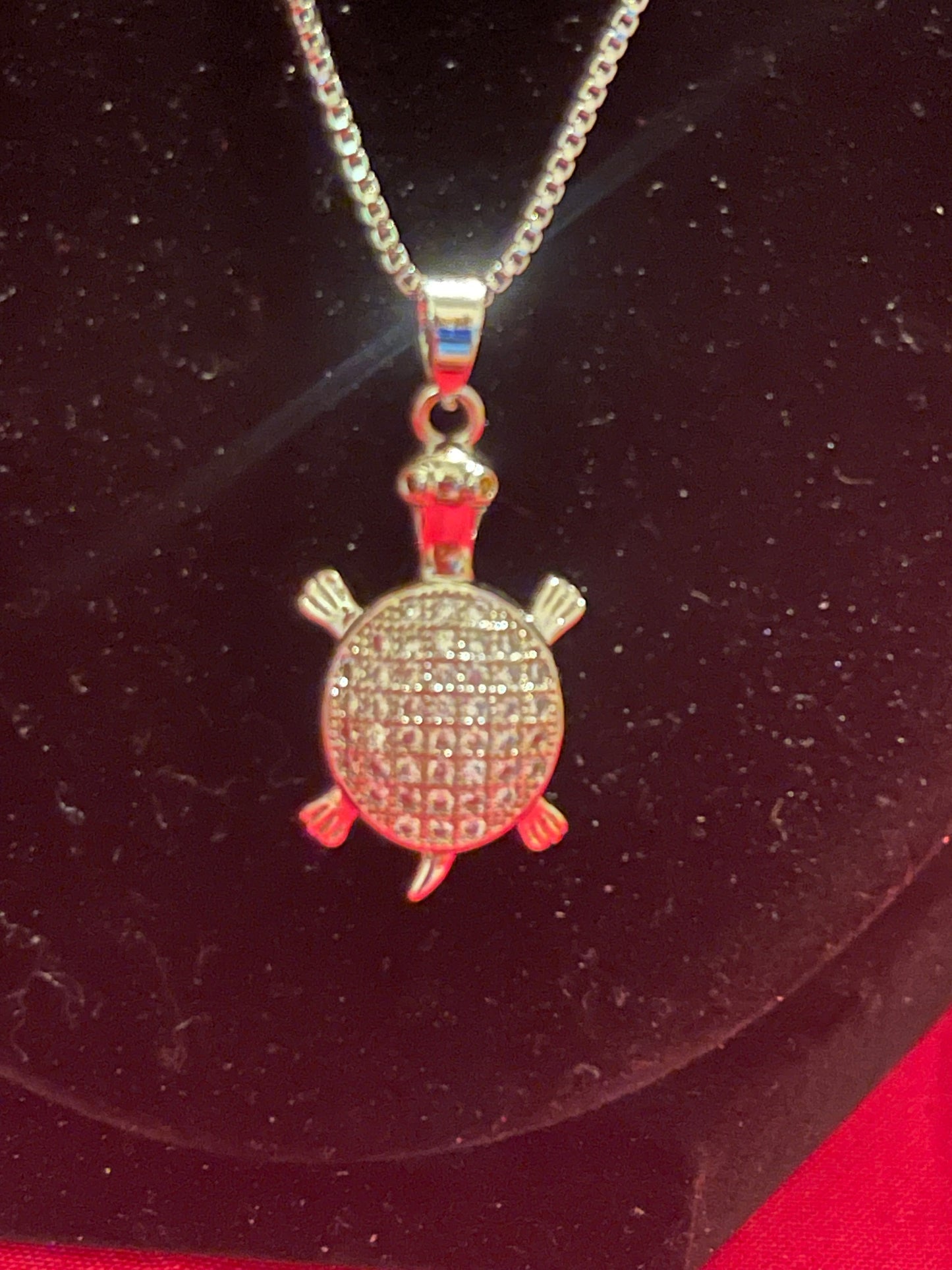Turtle pendant chain
