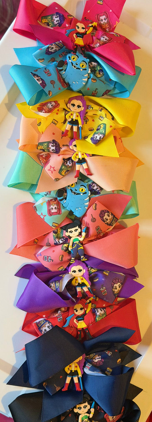 K-POP bow hair clip 10 pcs