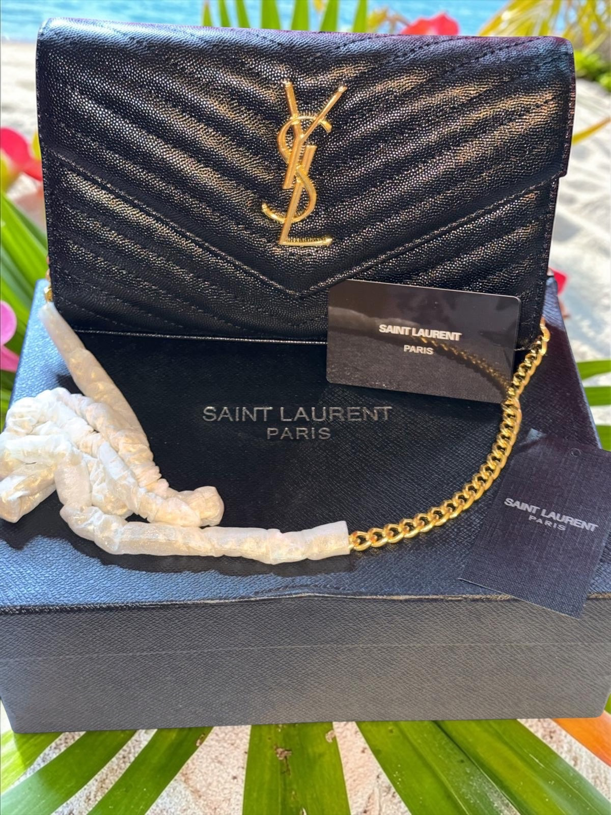 YSL CHAIN STRAP HANDBAG