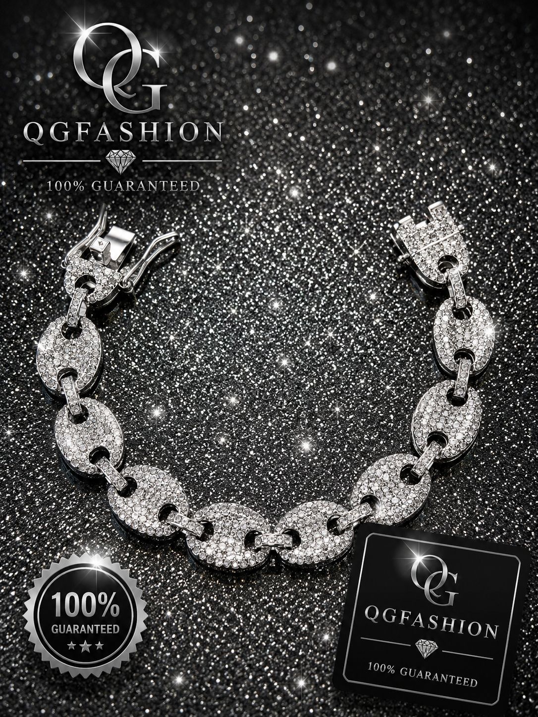 Stainless Steel Statement Bracelet