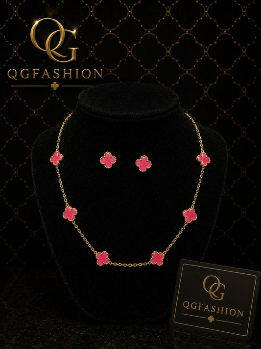 Gold-Plated Chain & Bracelet Set