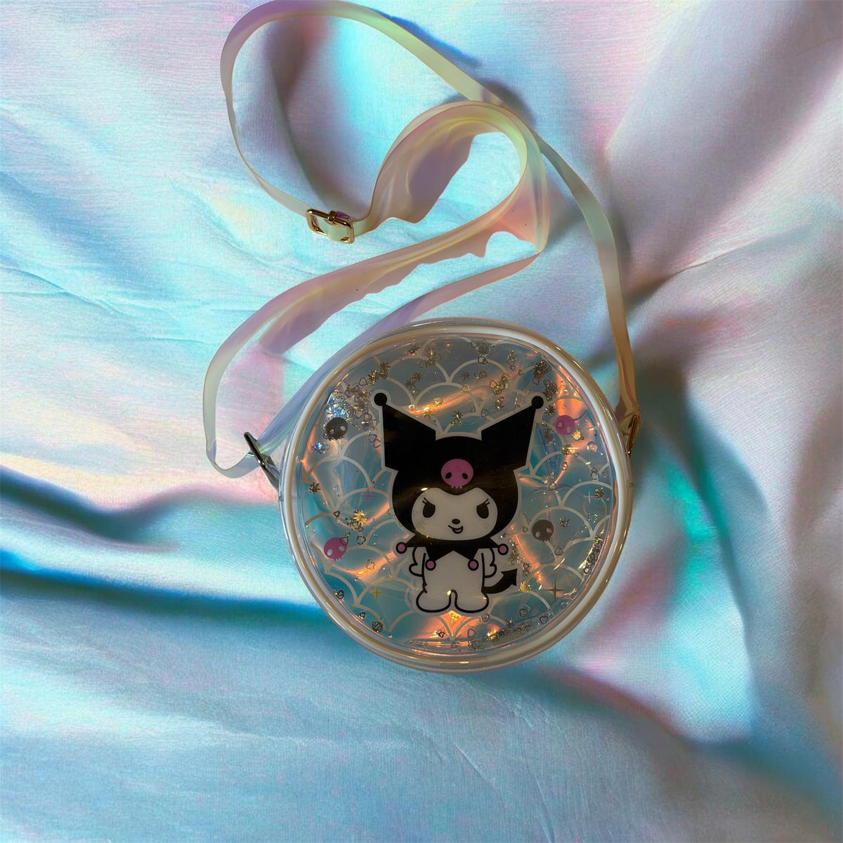 Holographic Plastic Purse