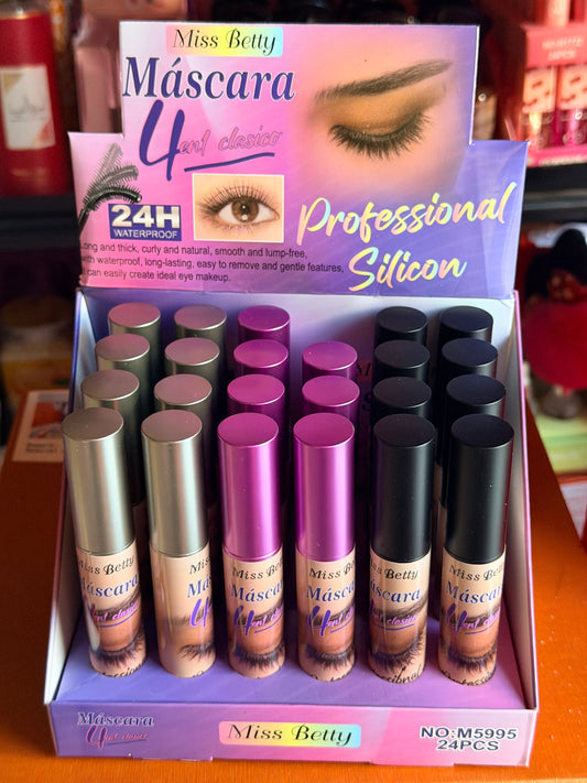 MISS BETTY PROFESSIONAL SILICONE 24H WATERPROOF MASCARA