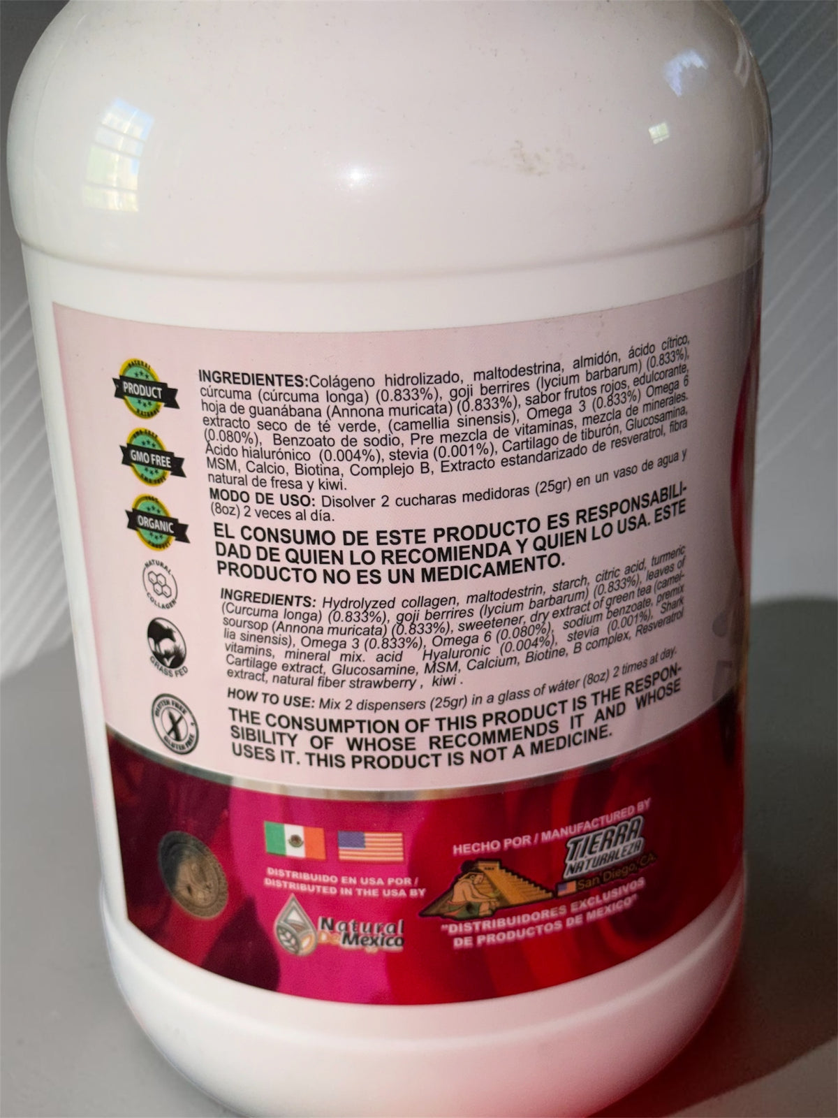 Collagen Drink Powder Kiwi & Strawberry