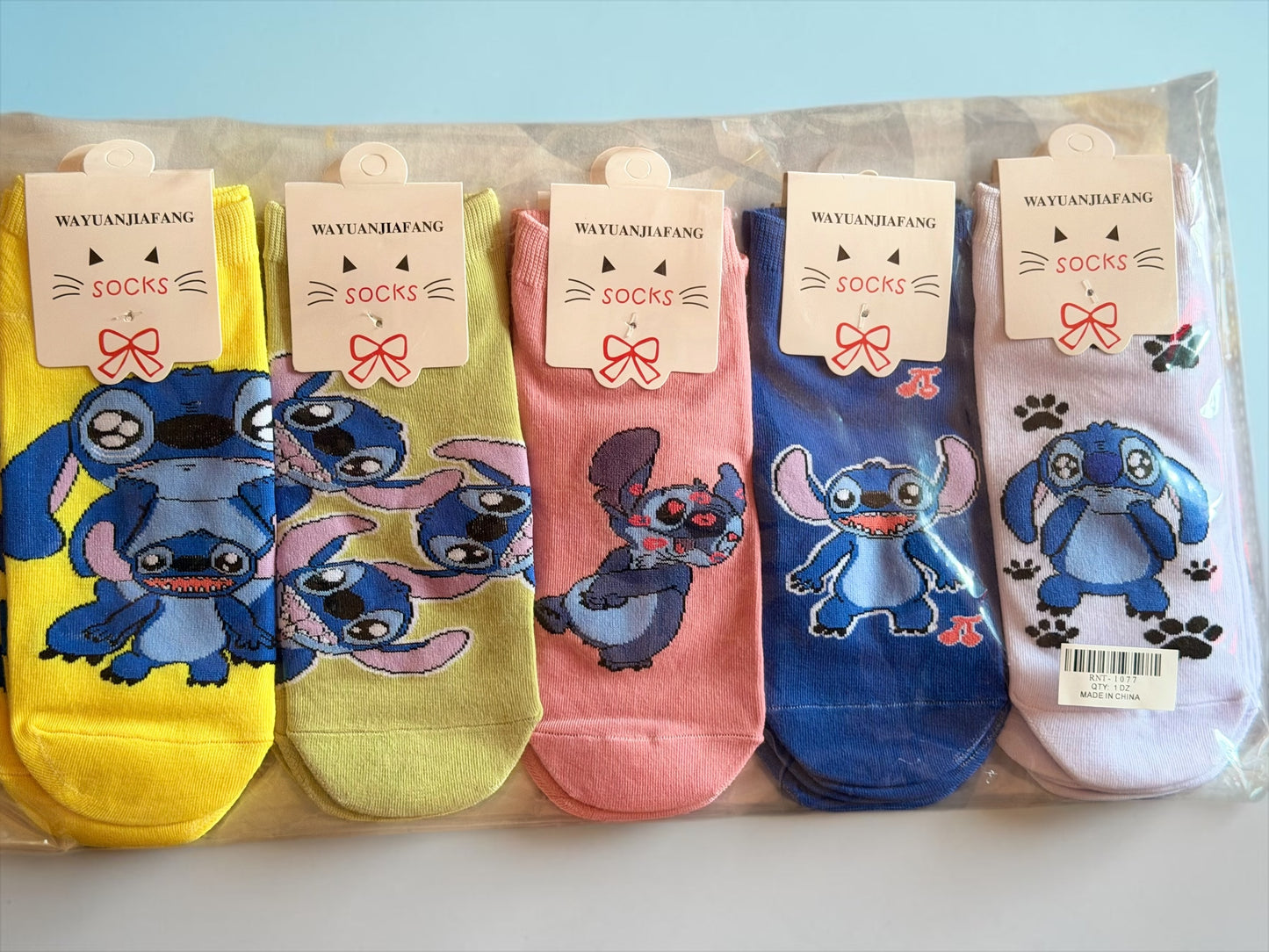 STITCH CREW SOCKS 12PACK