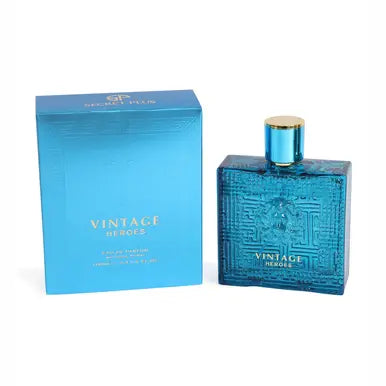Vintage Heroes by Secret Plus Eau de Parfum EDP for Men 3.4 oz 100 ml