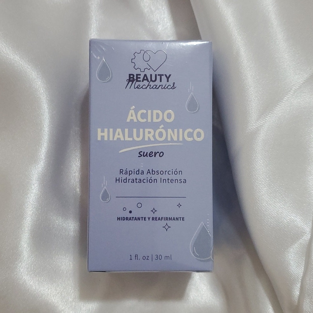 Beauty Mechanics Hyaluronic Acid Serum 30ml Hydrating Plumping Fast Absorbing