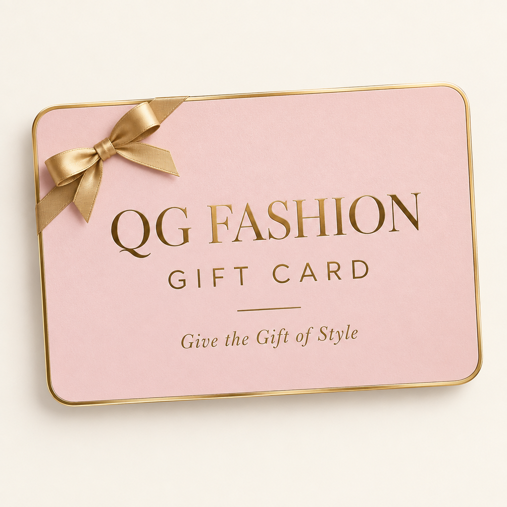 QG Fashion Gift Card – Give the Gift of Style