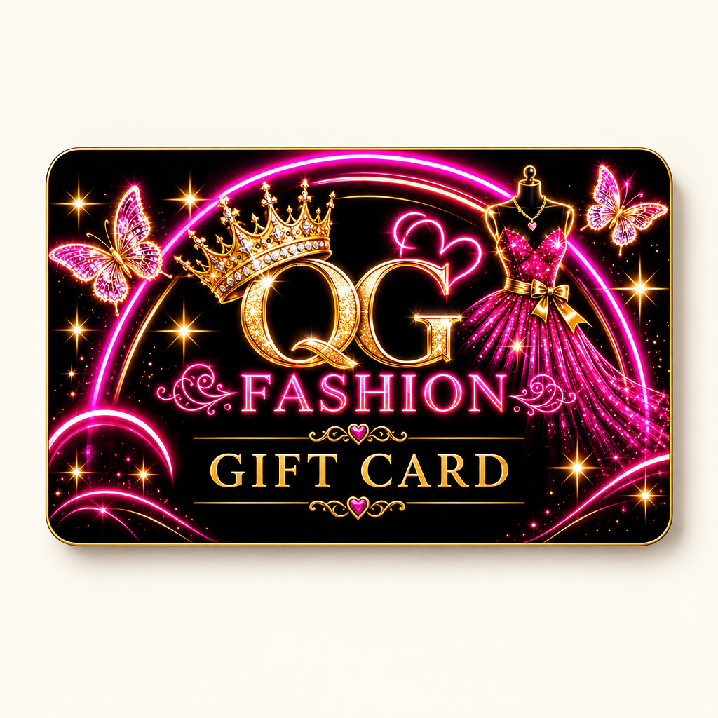 QG Fashion Gift Card – Give the Gift of Style