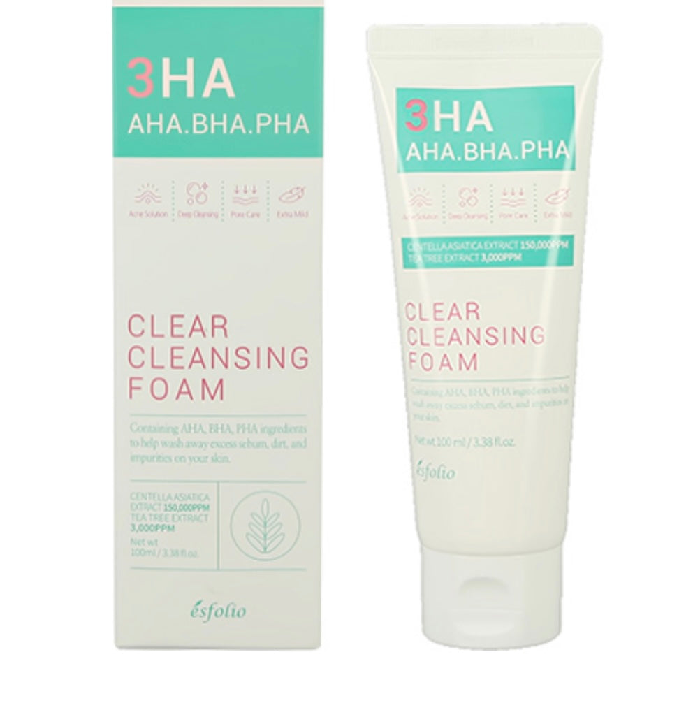 3HA CLEAR CLEASING FOAM